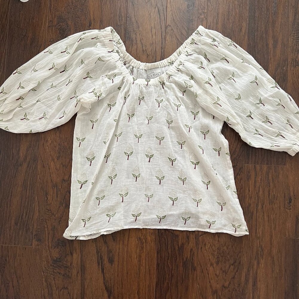 Lido Patterned Blouse - Picture 2 of 4